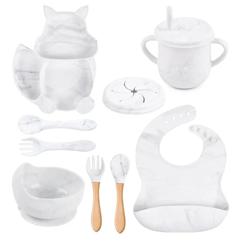 Baby Silicone Feeding Set