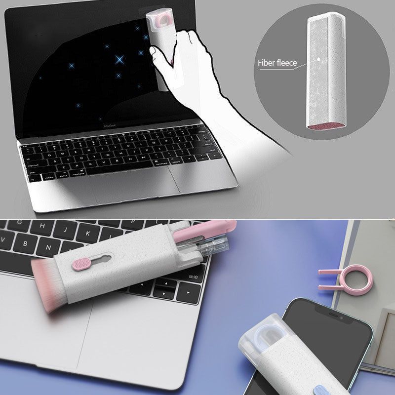 7-in-1 Electronics Cleaning Kit for Keyboards, Laptops & Earbuds