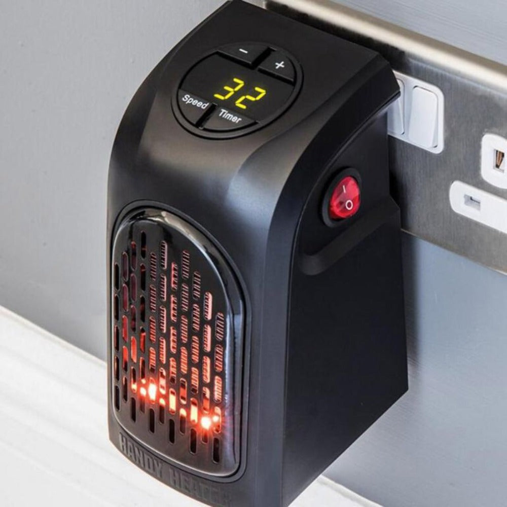 Mini Portable Electric Wall Heater with PTC Ceramic Heating Element
