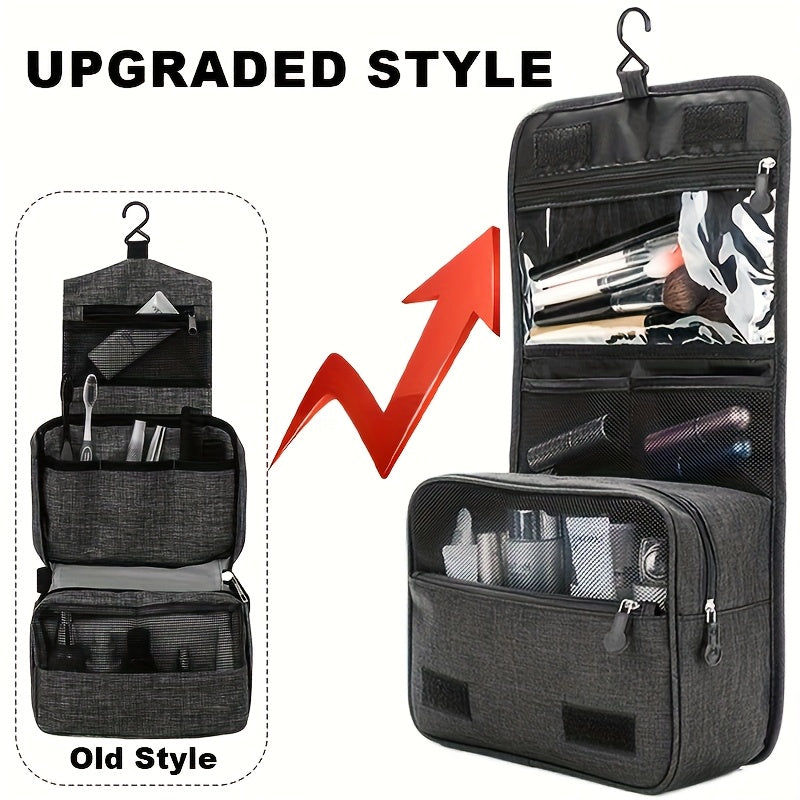 3Layer Hanging Toiletry Bag Travel Storage  More