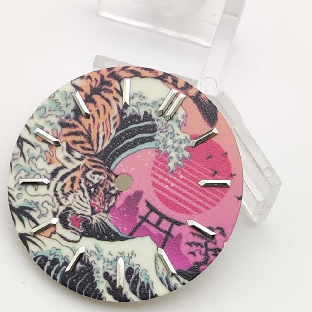 Watch Dial Accessory Japanese Ukiyo-e Style