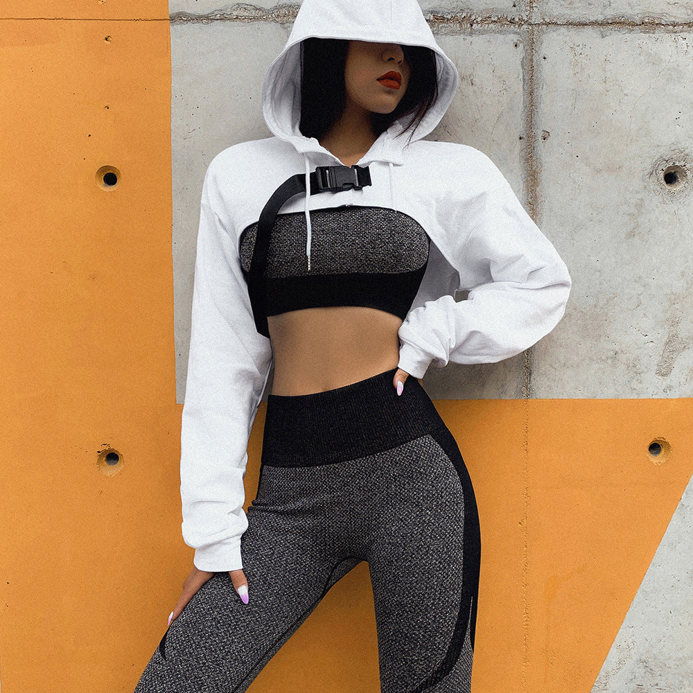 Women's Seamless Backless Yoga Fitness Set