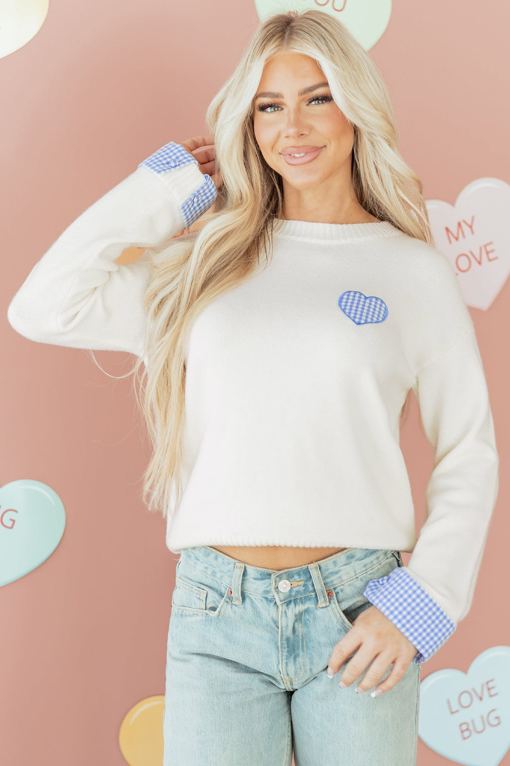 Vienna Cuffed Drop Shoulder Sweater