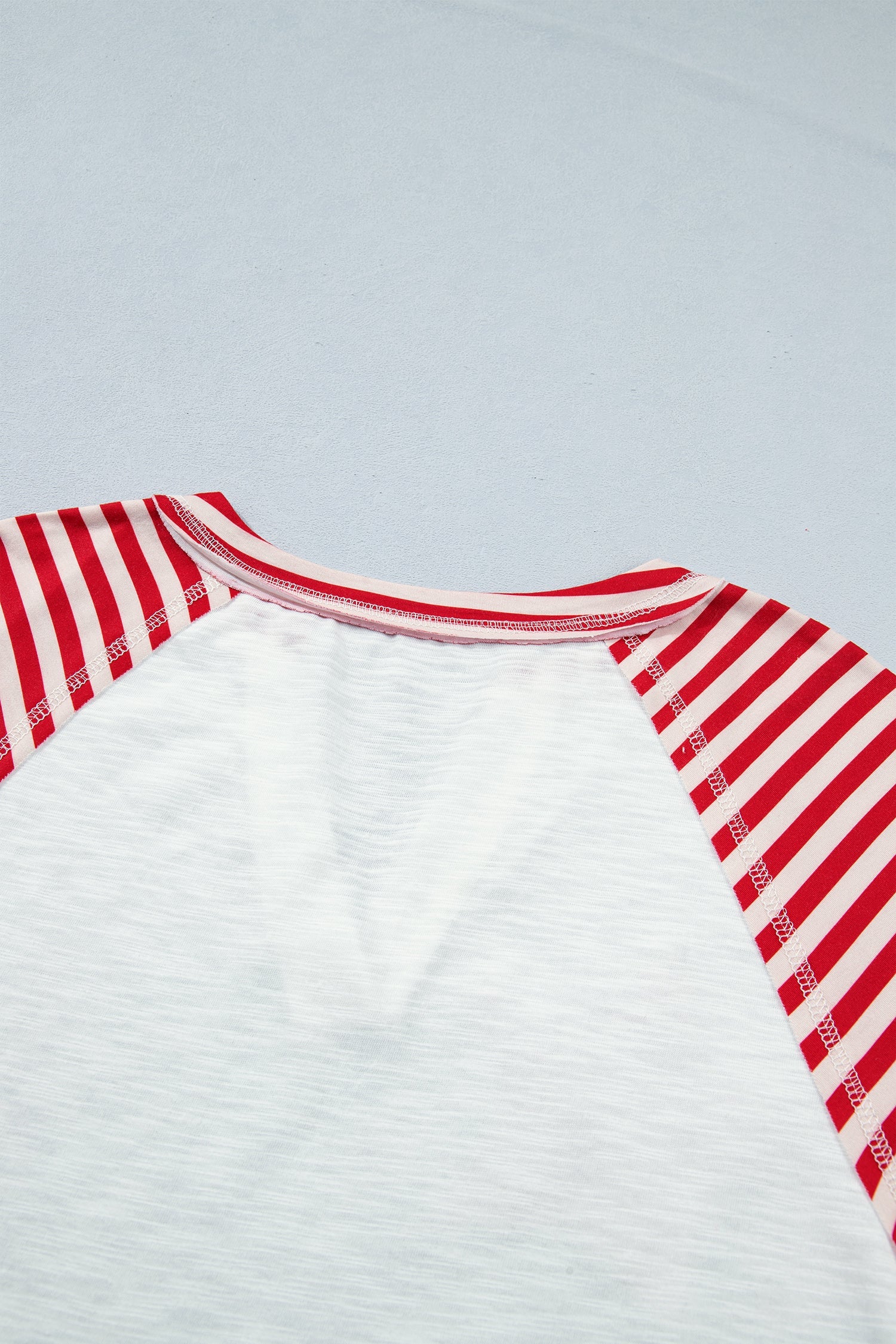Katalina Inspired Patriotic Short Sleeve V-Neck Top
