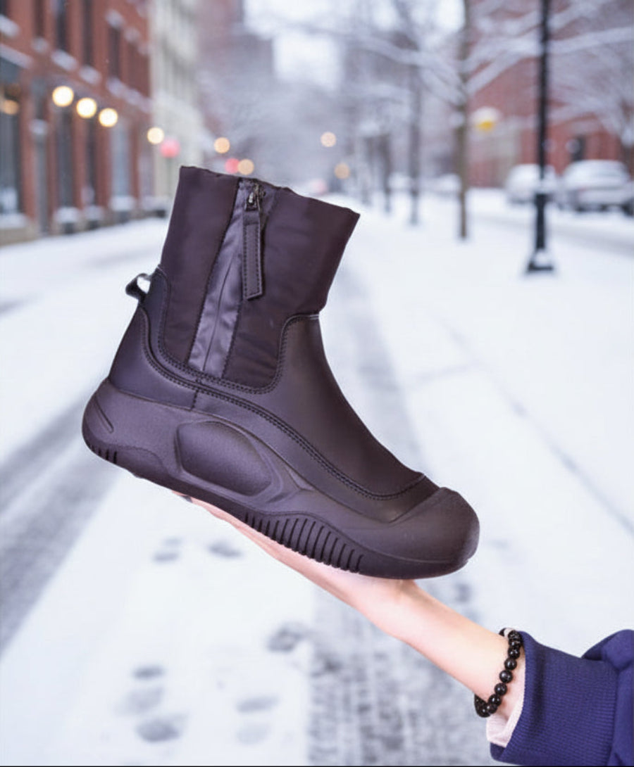 Women's Waterproof Winter Snow Boots with Plush Lining Side Zip - Image 2