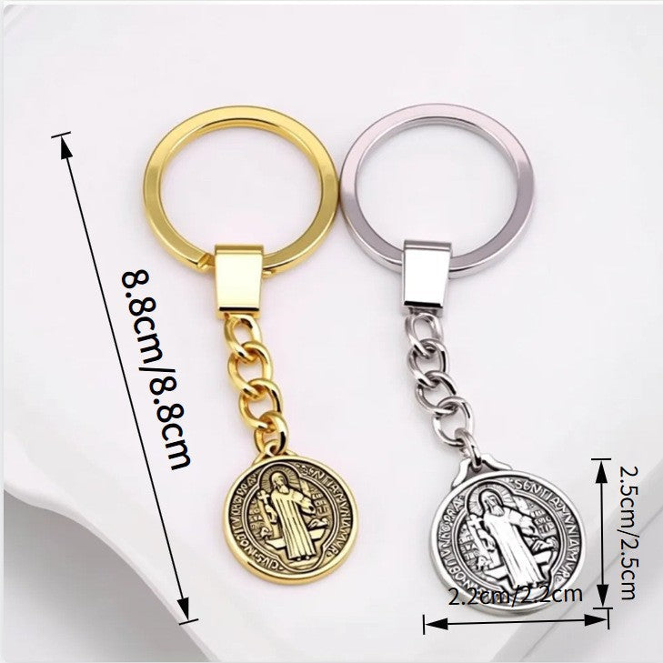 Nusias Alloy Keychain Pendant