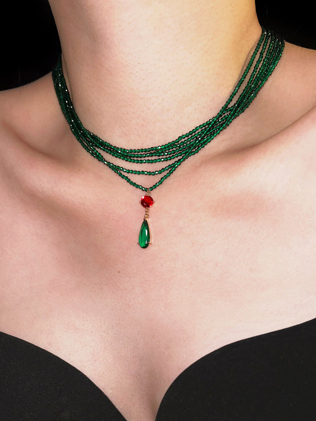 Niche, High-end Choker Layered Necklace