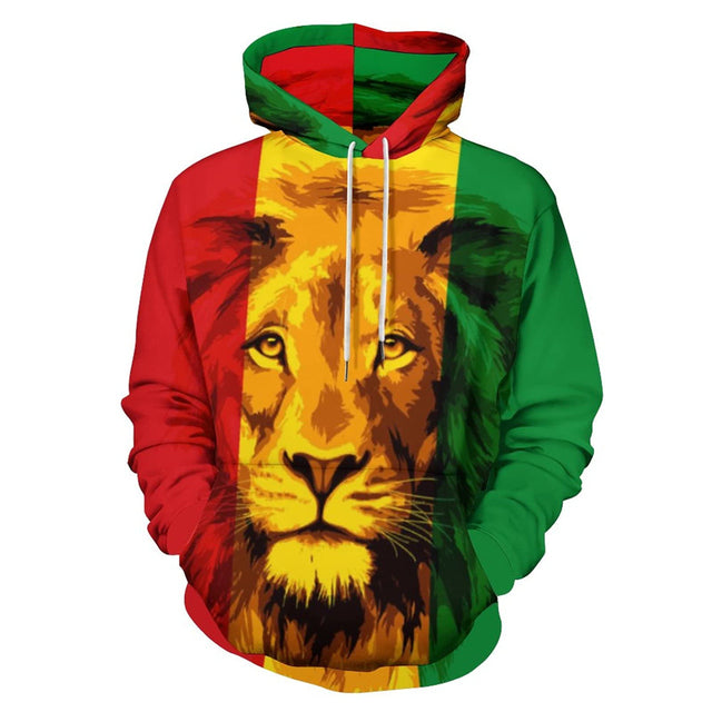 3D Snowflake Hoodie Pullover for Men and Women