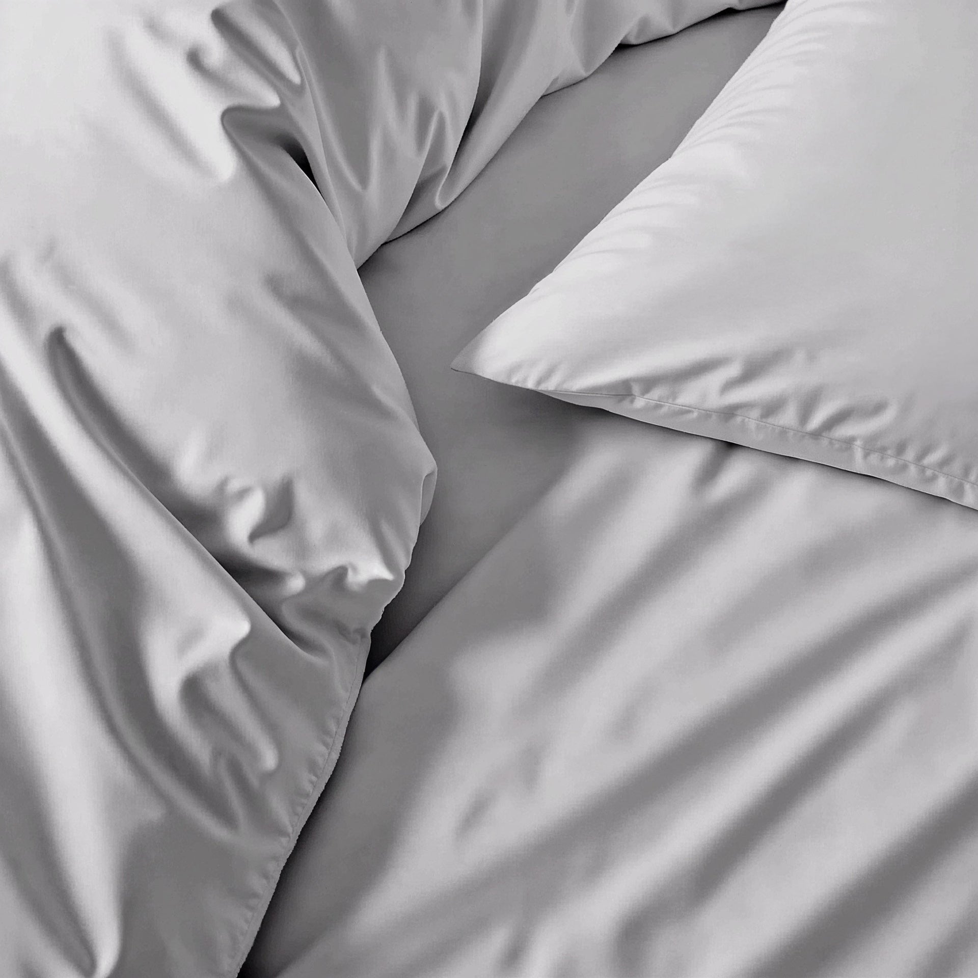 Australian Cotton Sateen Duvet Cover in Stripe and Solid - Image 25
