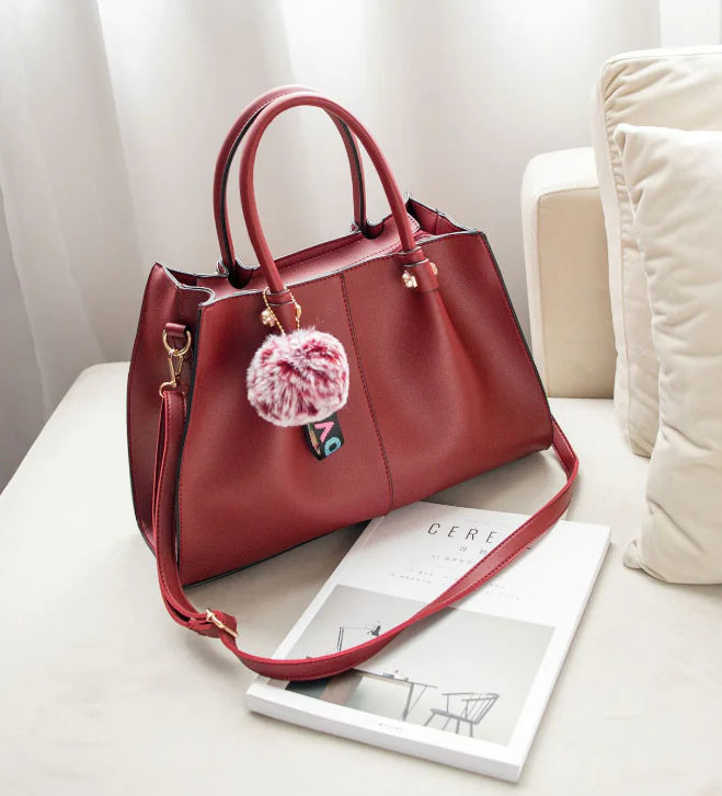 Women's Crossbody & Tote Bag Set - 2-in-1 Style
