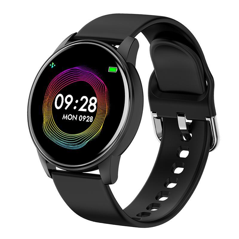 Unisex Smartwatch with 1.3-inch Display, Heart Rate & Fitness Tracker