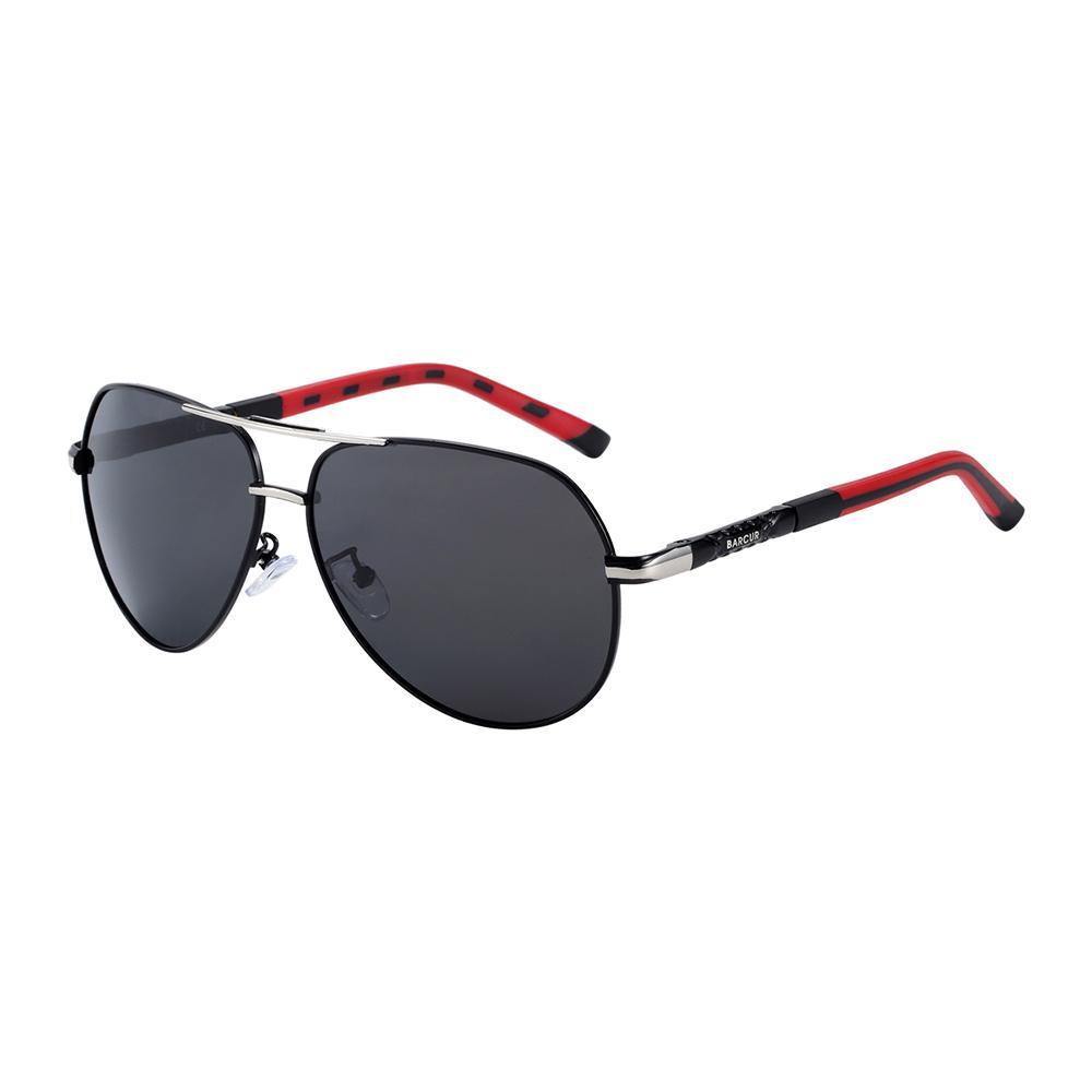 Aviation Men's Polarized Sunglasses Aluminum Magnesium Mirror Lens