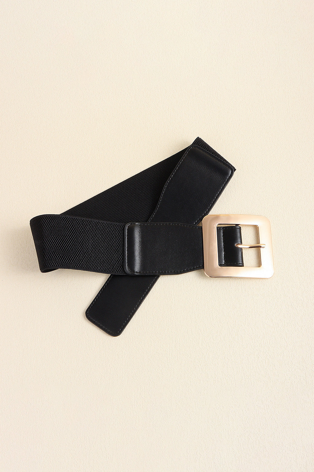Alloy Buckle PU Leather Belt