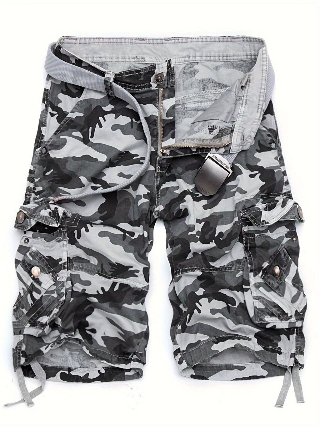 Men's Relaxed Fit Cotton Cargo Shorts