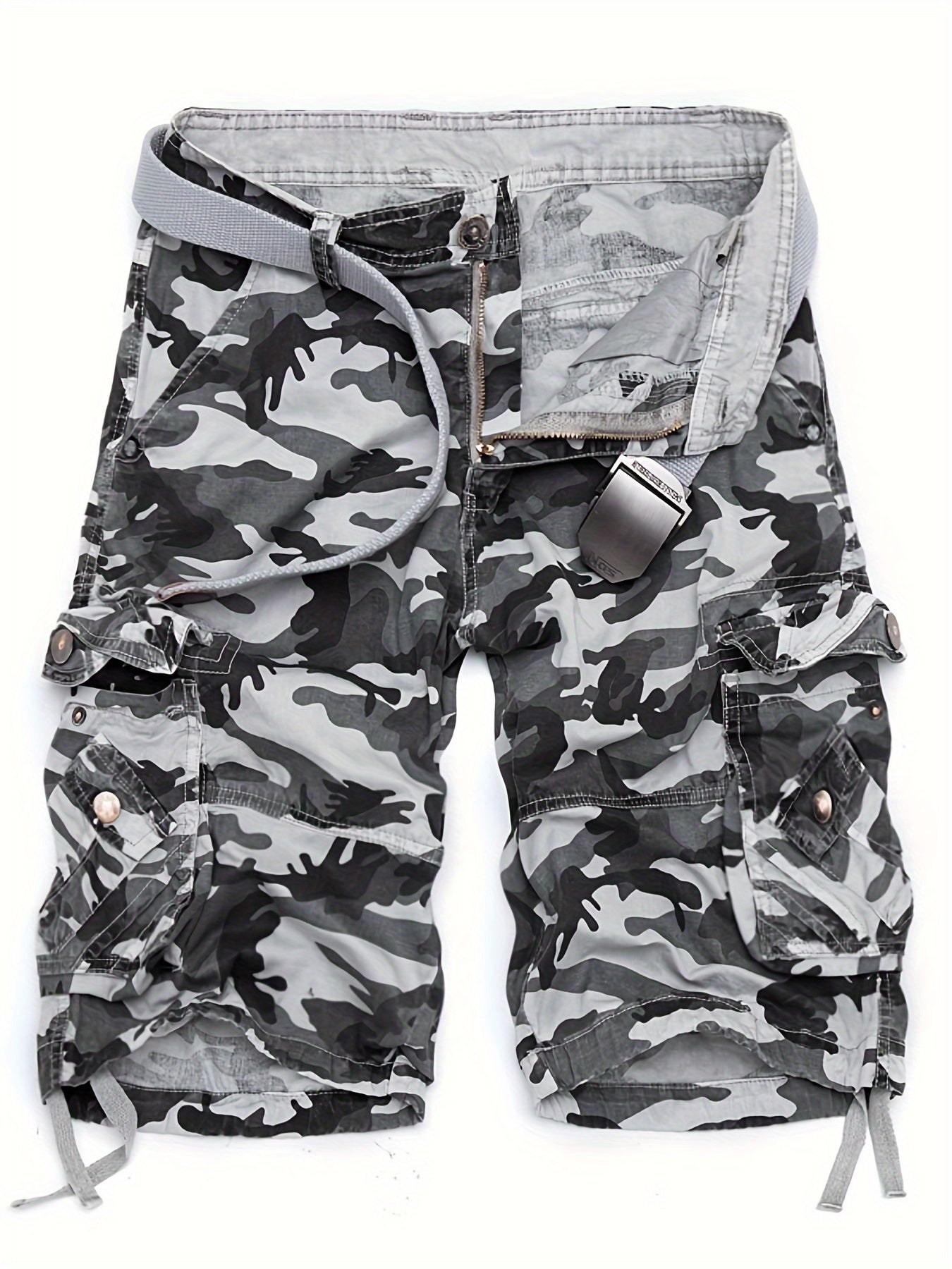 Men's Relaxed Fit Cotton Cargo Shorts
