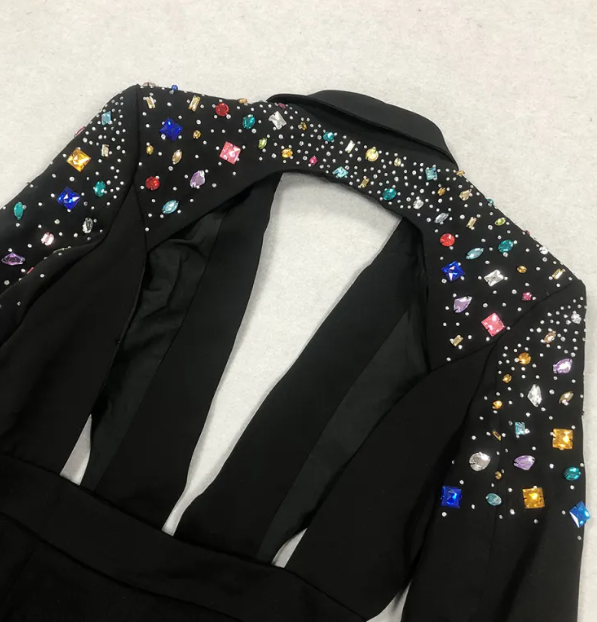 Elegant Long-Sleeve Jumpsuit
