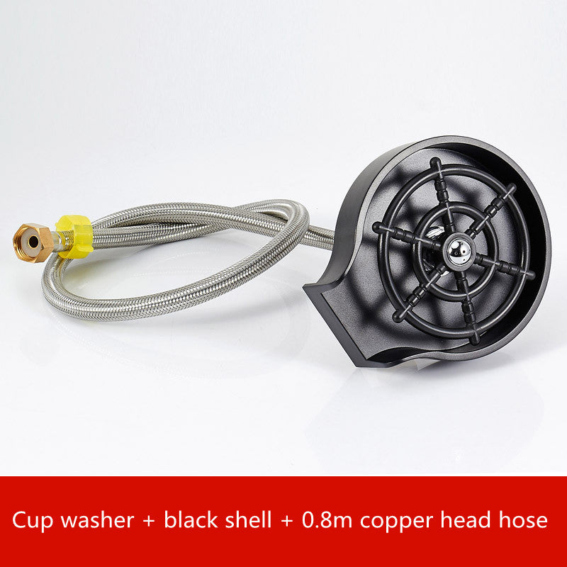 Automatic High-Pressure Sink Cup Washer for Coffee Pitchers