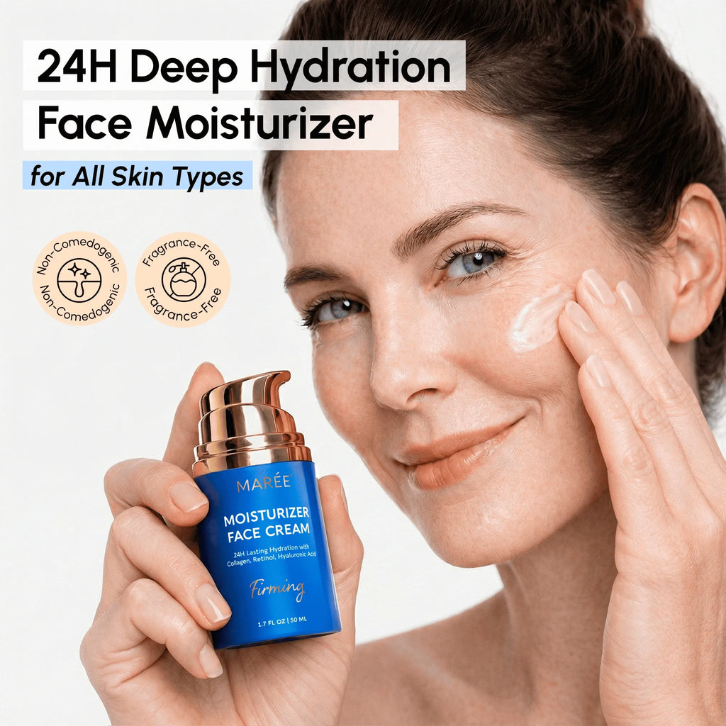 Firming and Lifting Marine Collagen Face Moisturizer with Retinol - Image 2