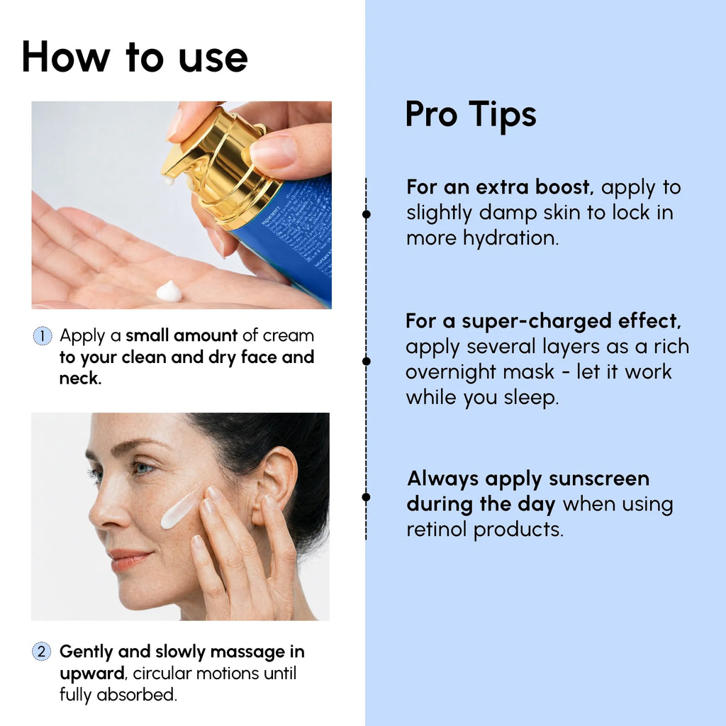 Firming and Lifting Marine Collagen Face Moisturizer with Retinol - Image 5