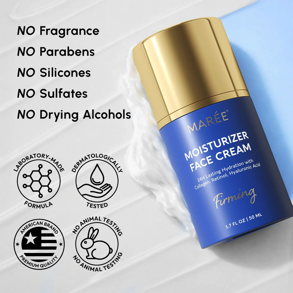 Firming and Lifting Marine Collagen Face Moisturizer with Retinol - Image 7