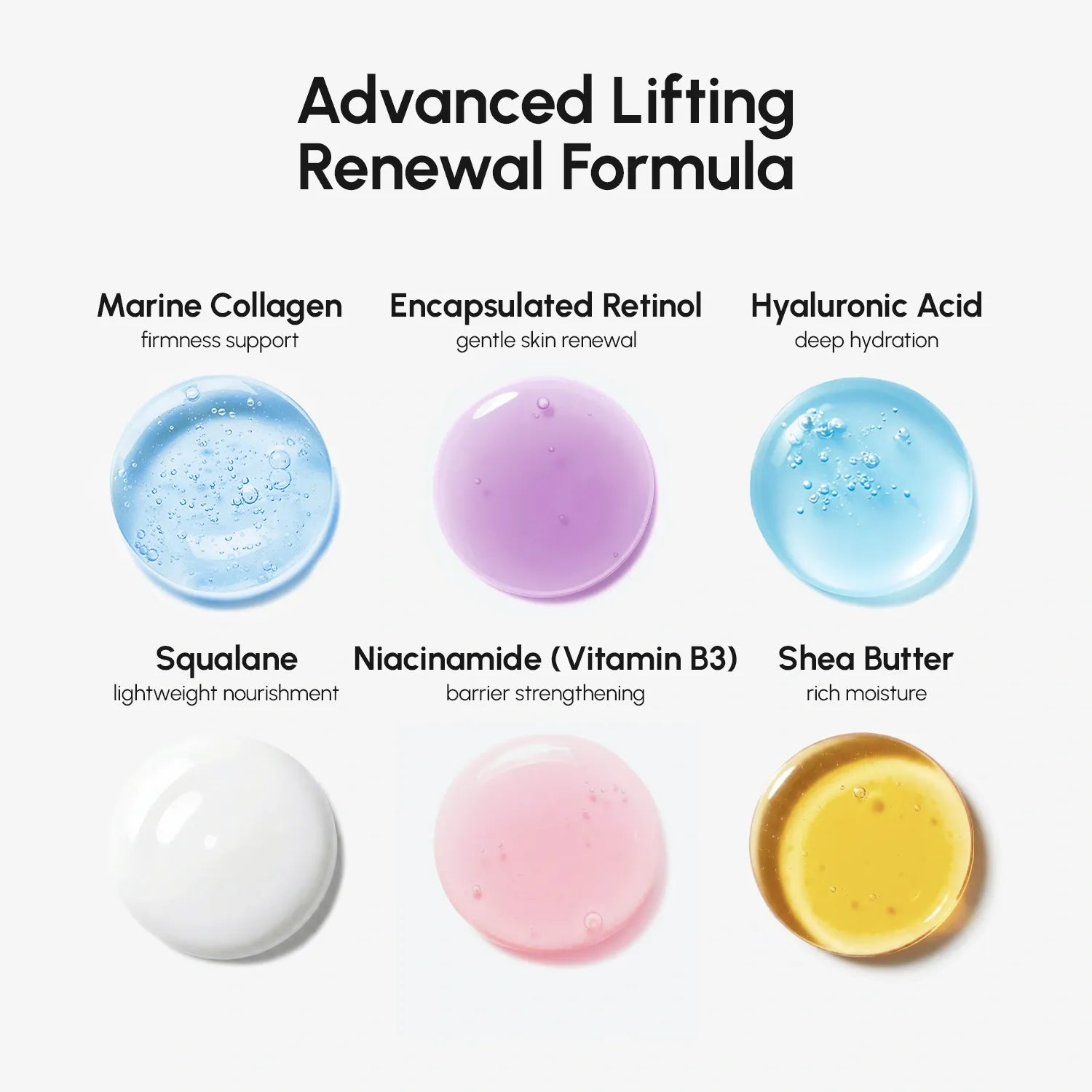 Retinol Lifting and Firming Face Cream with Marine Collagen - Image 4