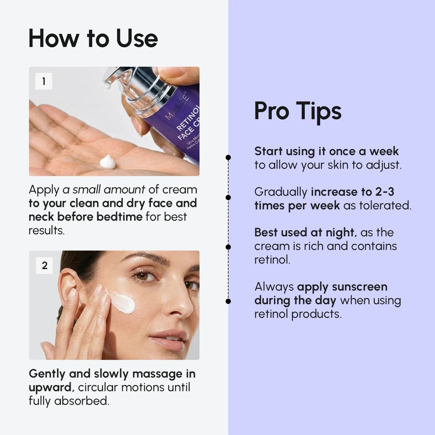 Retinol Lifting and Firming Face Cream with Marine Collagen - Image 5