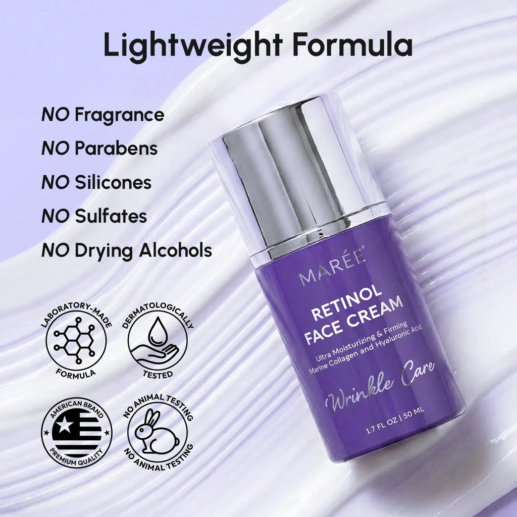 Retinol Lifting and Firming Face Cream with Marine Collagen - Image 7