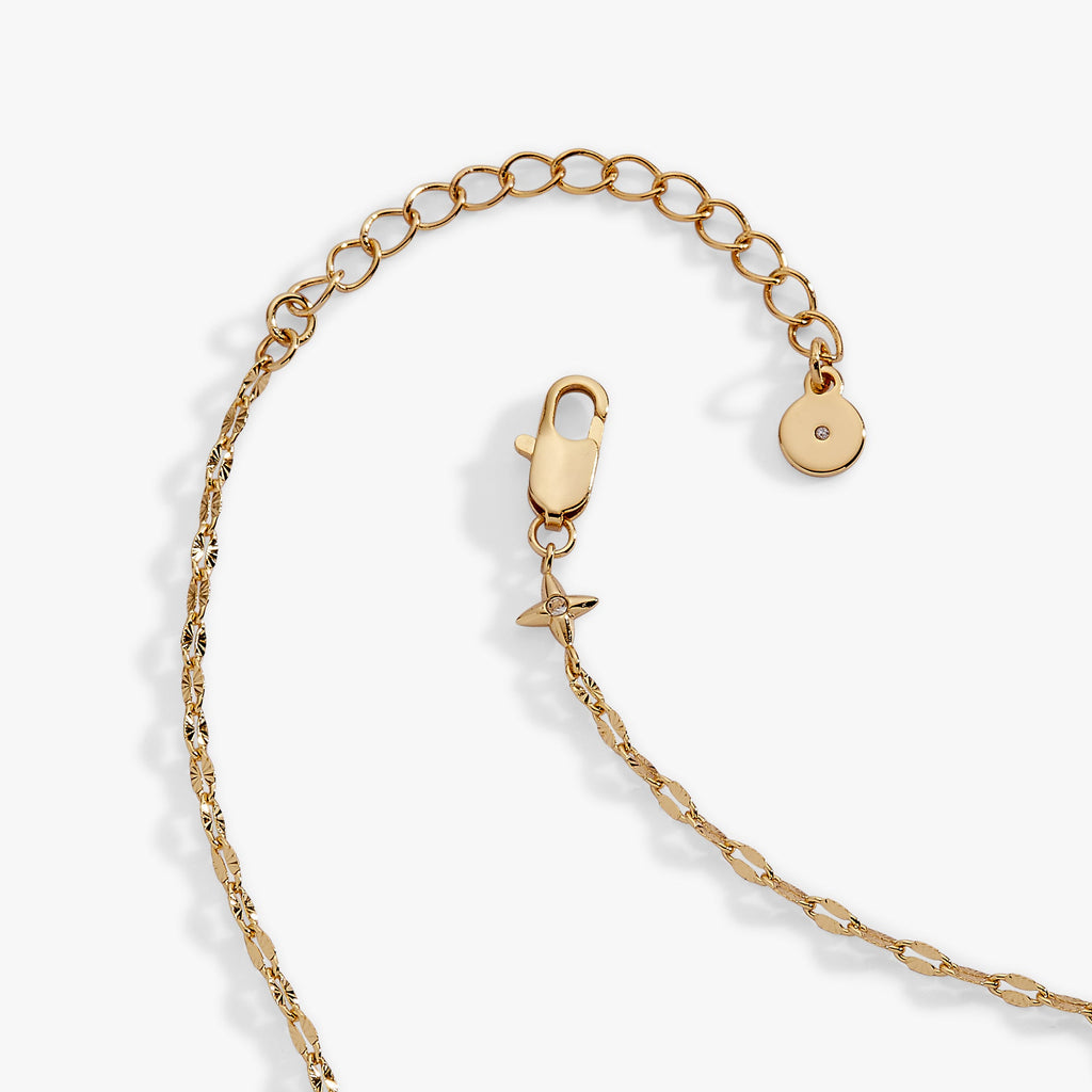 Gold Multi Faceted Lip Chain Necklace Minimalist Statement Jewelry
