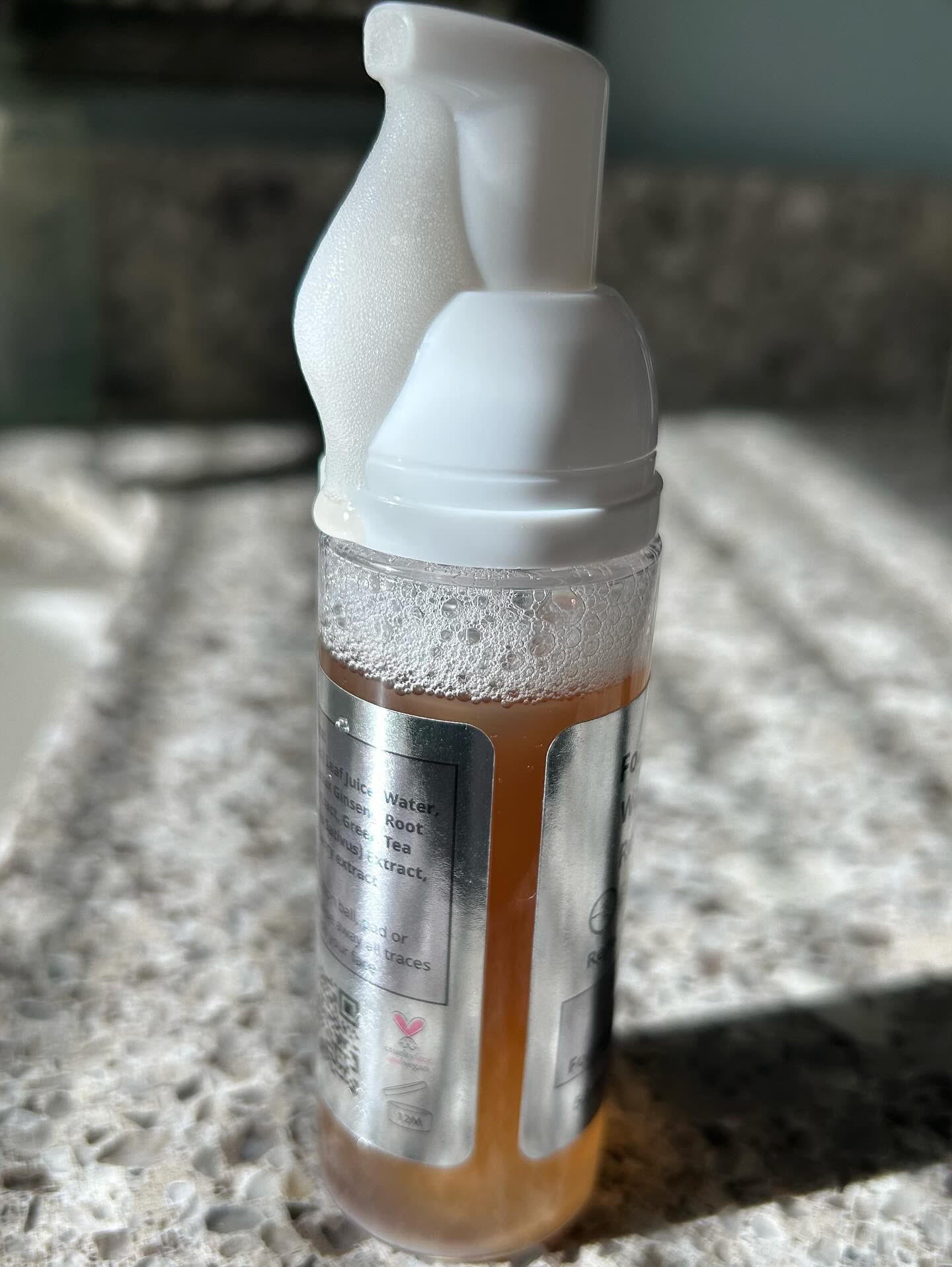 Gentle Foaming Facial Cleanser – Aloe, Apple & Ashwagandha for All Skin Types