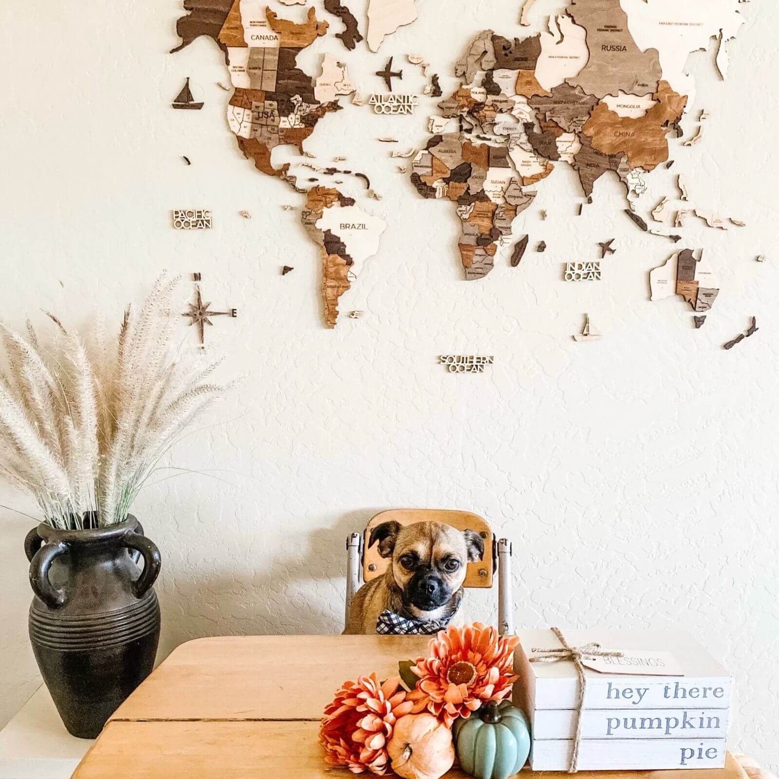 Decorative Wooden Fall Harvest Home Decor for Seasonal Styling