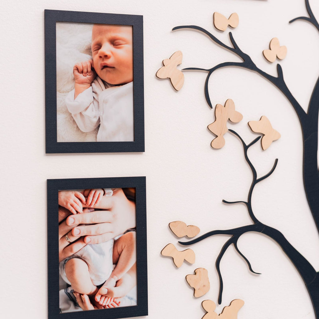 Wooden Family Tree Origins Wall Decor for Heritage Display