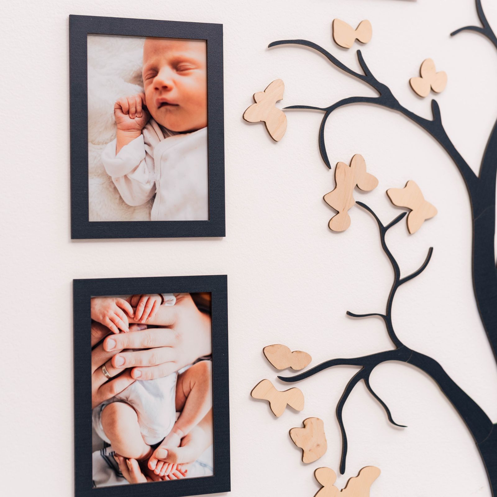 Wooden Family Tree Origins Wall Decor for Heritage Display