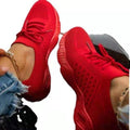 Women’s Lightweight Mesh Platform Sneakers – Breathable Sport Shoes