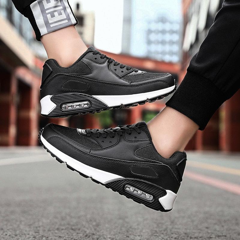 Unisex Air Cushion Athletic Sneakers - Comfortable Sport Jogging Shoes
