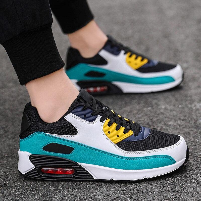 Unisex Air Cushion Athletic Sneakers - Comfortable Sport Jogging Shoes