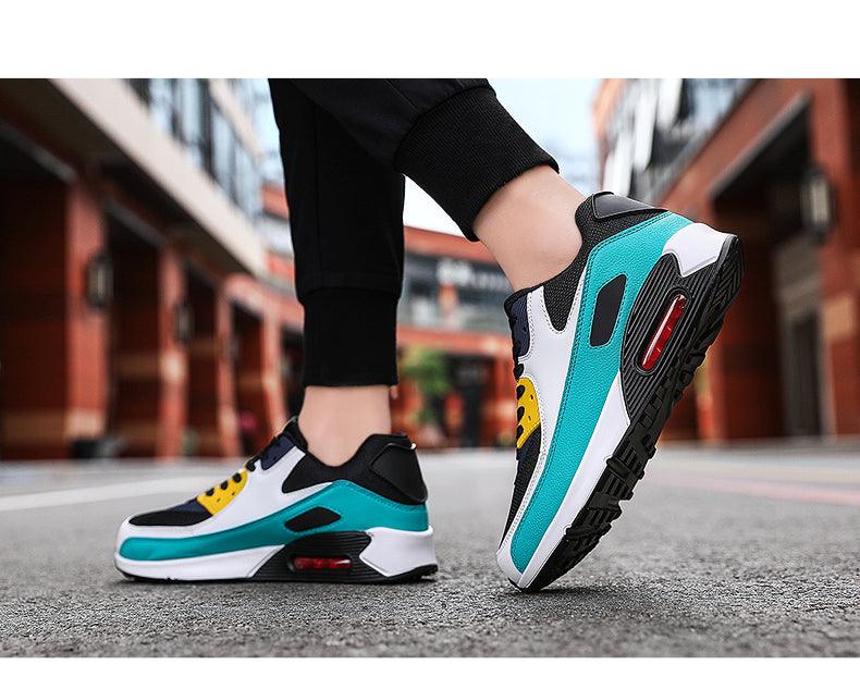 Unisex Air Cushion Athletic Sneakers - Comfortable Sport Jogging Shoes