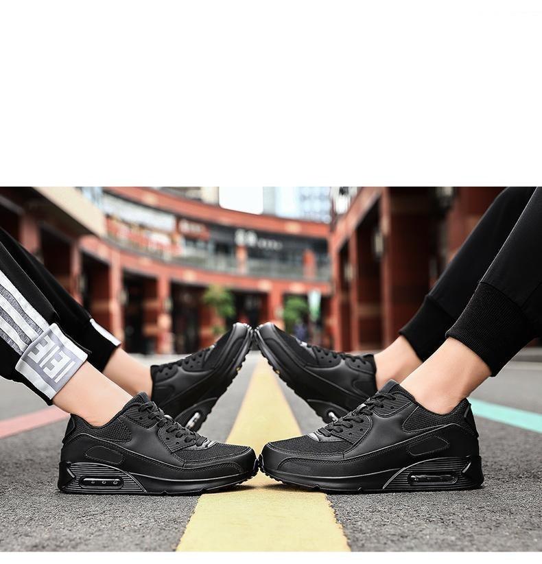 Unisex Air Cushion Athletic Sneakers - Comfortable Sport Jogging Shoes