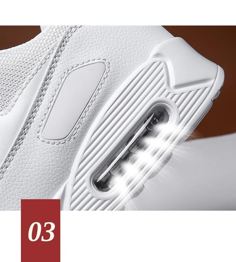 Unisex Air Cushion Athletic Sneakers - Comfortable Sport Jogging Shoes