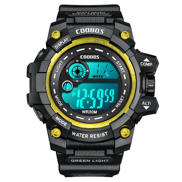 Kids Waterproof Digital Sport Watch with EL Backlight and Alarm