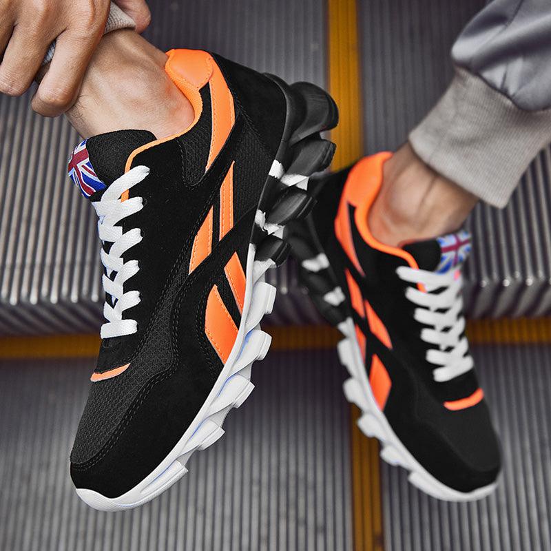 Men's Lightweight Breathable Running Sneakers - Soft Athletic Shoes