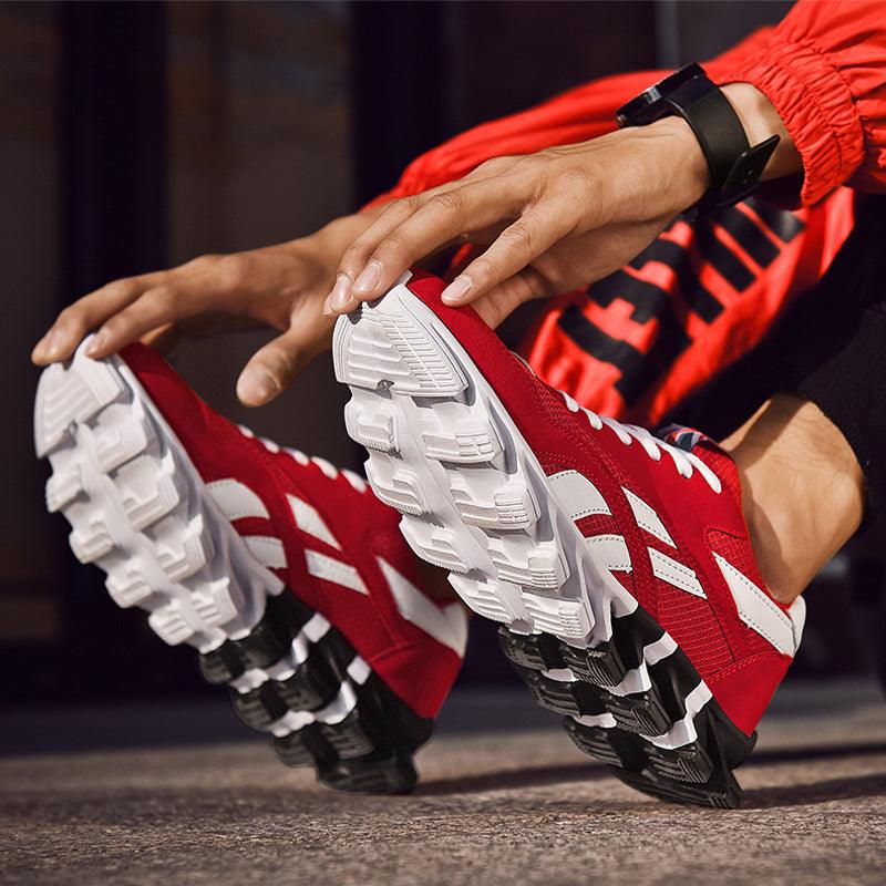 Men's Lightweight Breathable Running Sneakers - Soft Athletic Shoes