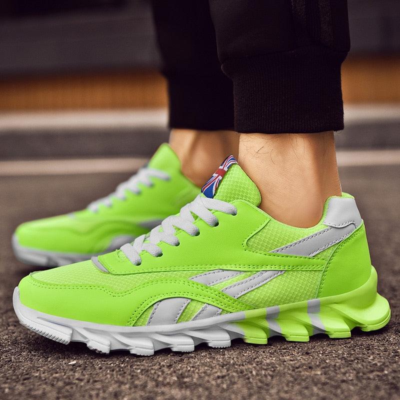 Men's Lightweight Breathable Running Sneakers - Soft Athletic Shoes