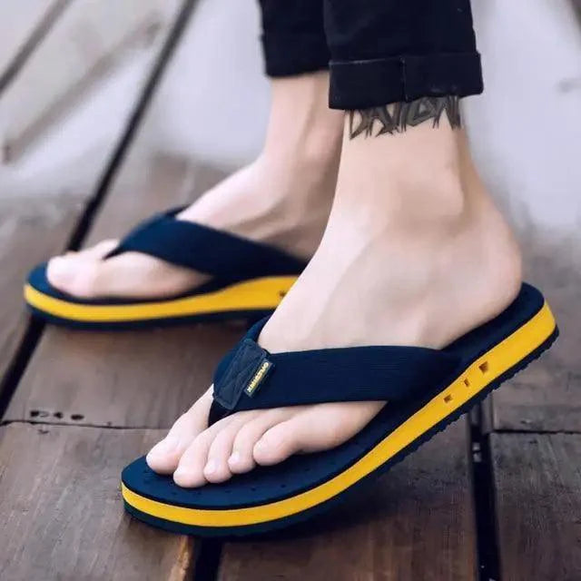 Unisex Ergonomic Massage Flip Flops Non-Slip Summer Slides