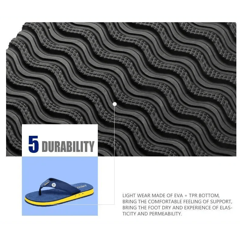 Unisex Ergonomic Massage Flip Flops Non-Slip Summer Slides
