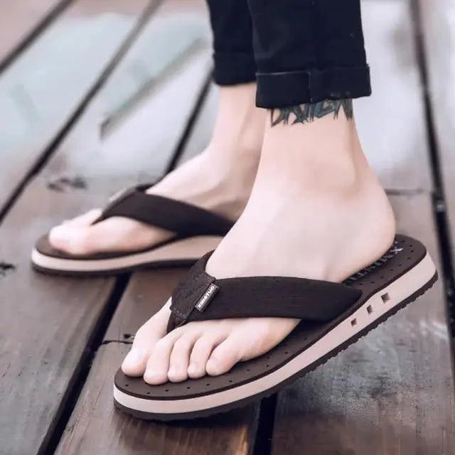 Unisex Ergonomic Massage Flip Flops Non-Slip Summer Slides