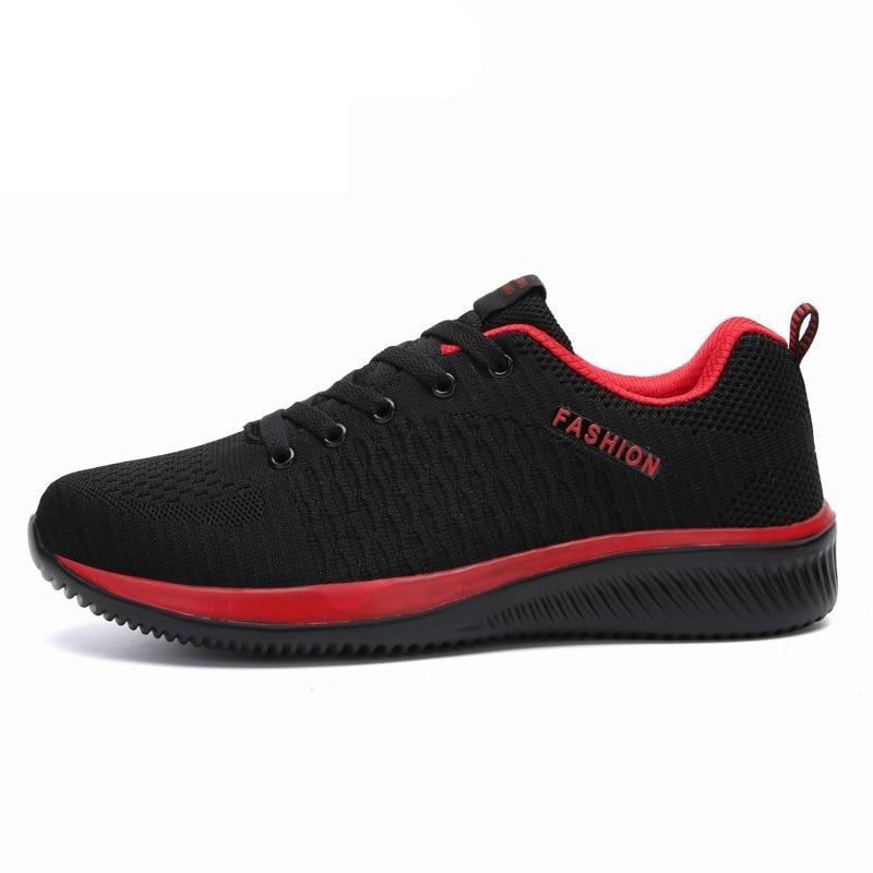 Men's Lightweight Knit Slip-On Athletic Walking Sneakers