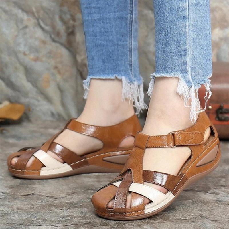 Women's Waterproof Arch Support Sport Sandals for Outdoor Comfort
