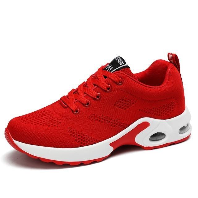 Women’s Air Cushion Mesh Sneakers – Comfortable Running Trainers