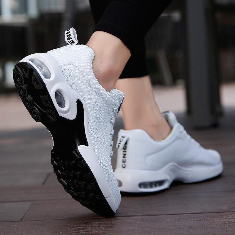 Women’s Air Cushion Mesh Sneakers – Comfortable Running Trainers