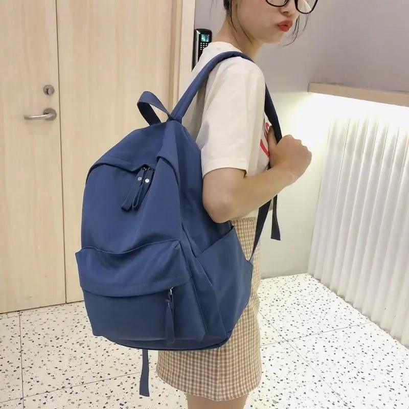 Anti-Theft Laptop Backpack for Teen Girls - Waterproof Travel Bag